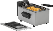 3L Stainless Steel Deep Fat Fryer 2000W Cool Zone Viewing Window