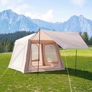 2 Person Inflatable Camping Tent Waterproof Oxford Air Beam Awning