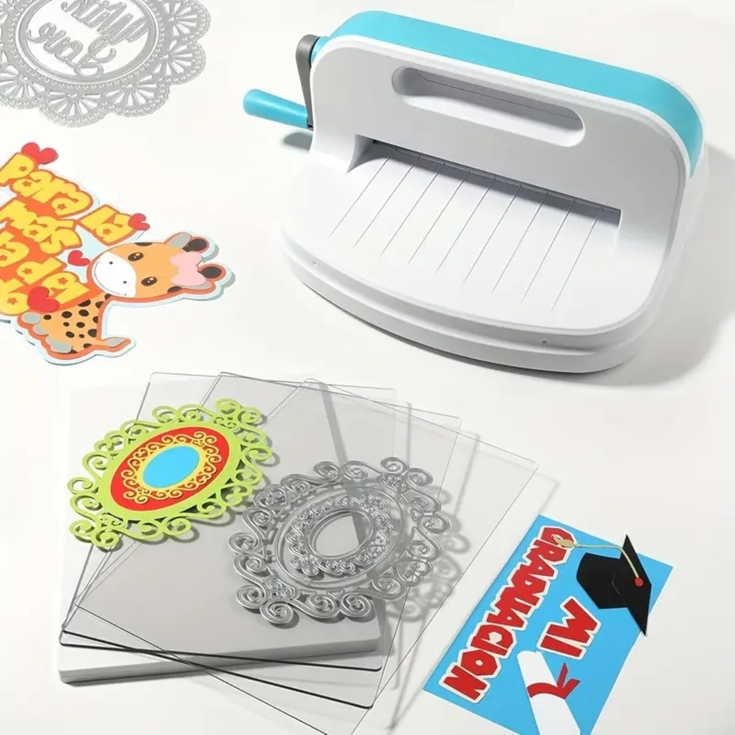 Manual Die Cutting Embossing Machine A4 Craft Tool Card Making Decor
