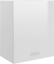 Wall Mounted Kitchen Cabinet Hanging Storage Cupboard with Shelves 50x31x60cm