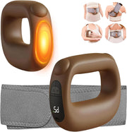 Heated Deep Tissue Massage Gun Quiet Percussion Muscle Pain Relief Tool