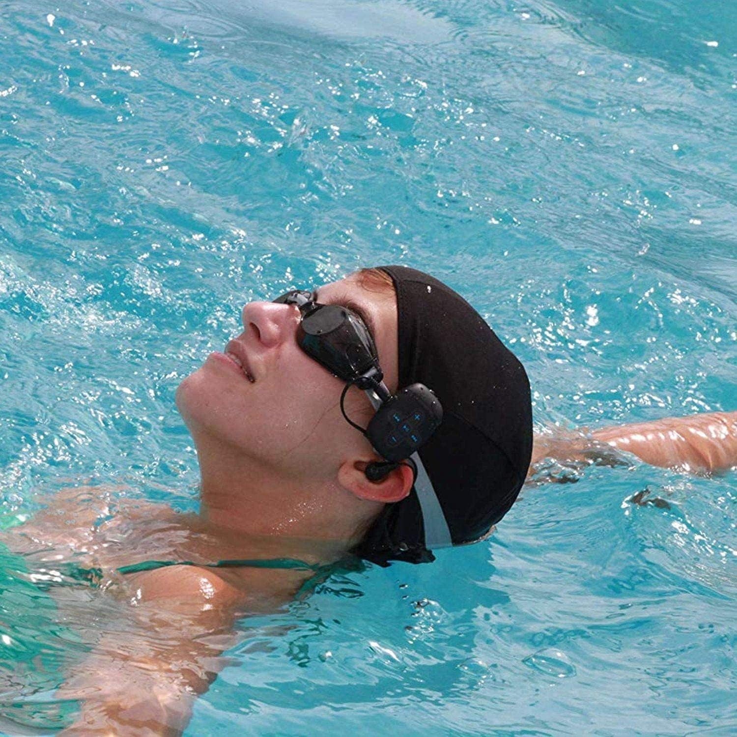 Waterproof MP3 Player 8GB for Swimming HiFi Underwater Headphones