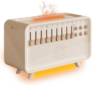 White Noise Machine with Humidifier, 8 Sleep Sounds, Night Light & Bluetooth