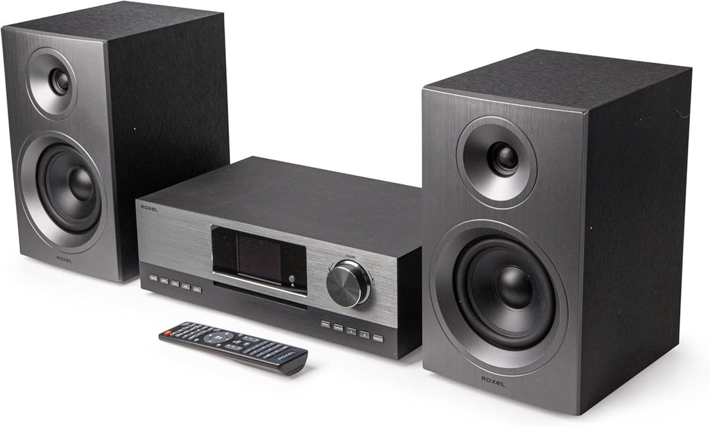 100W WiFi HiFi Stereo System | CD Player Bluetooth DAB+ Radio | HDMI USB AUX