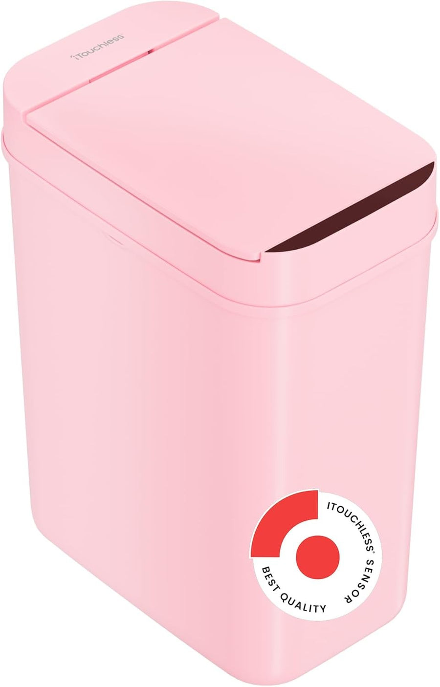 3 Gallon Touchless Sensor Trash Can Slim Bathroom Bin Pink