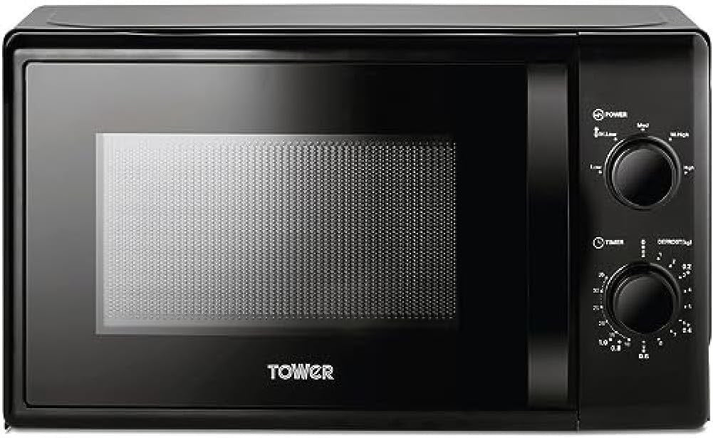 20L 700W Manual Microwave 5 Power Levels Defrost Timer