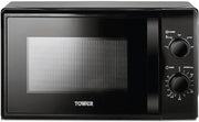 20L 700W Manual Microwave 5 Power Levels Defrost Timer