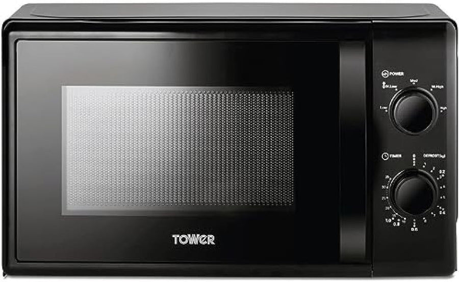 20L 700W Manual Microwave 5 Power Levels Defrost Timer