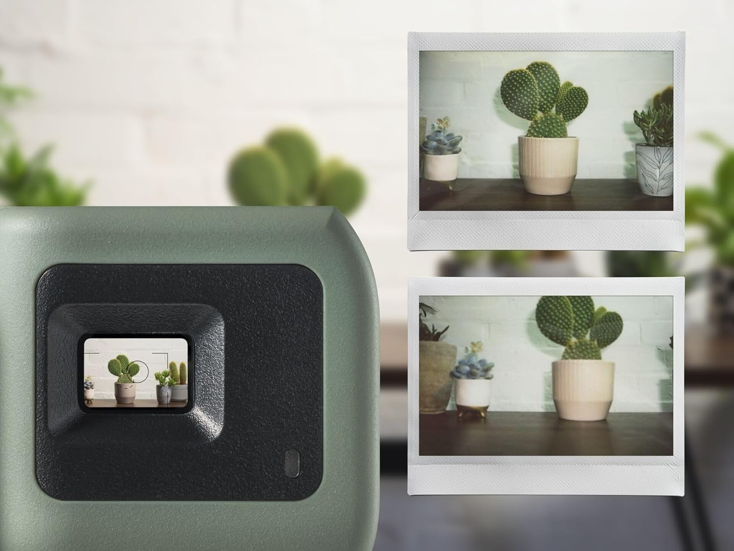 Wide Format Instant Camera Auto Exposure Flash Timer Camera Bundle