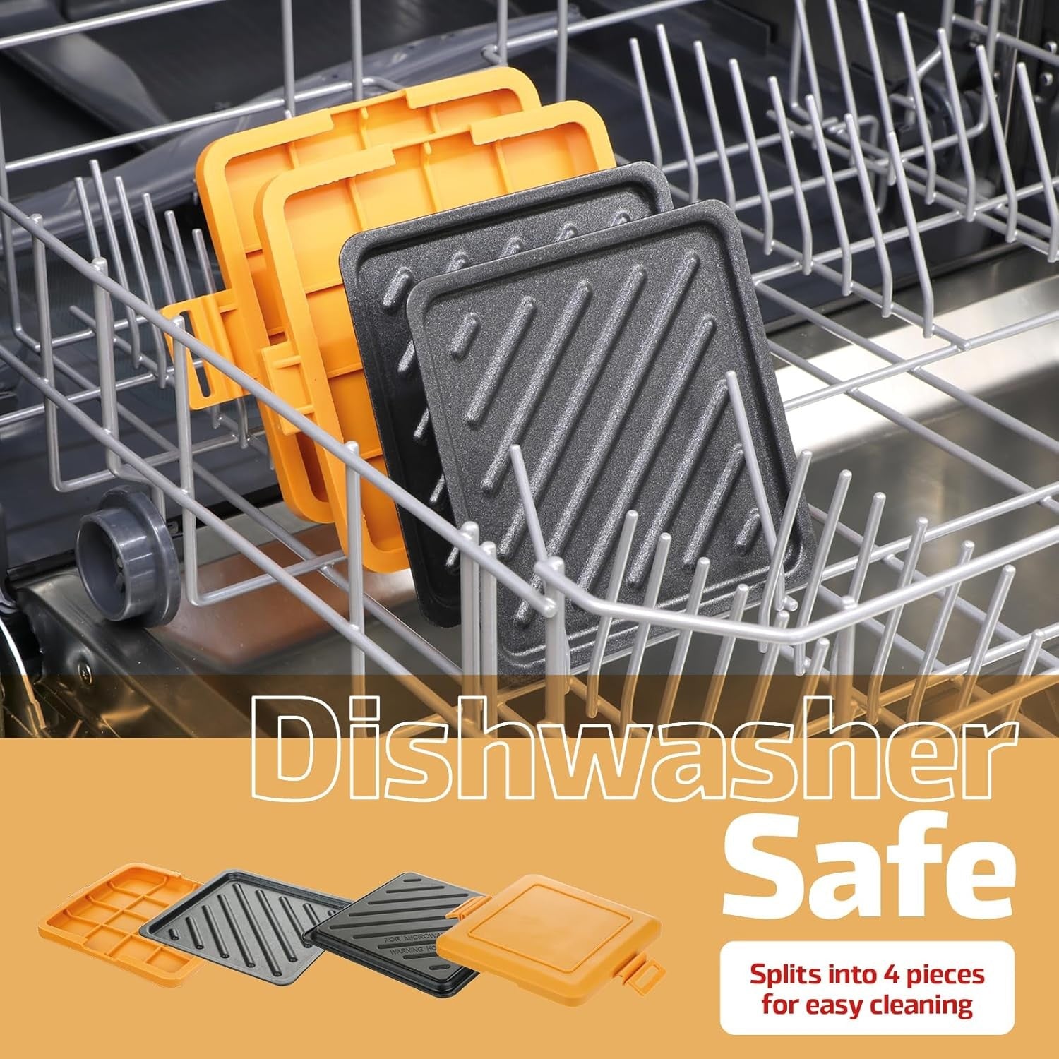 Microwave Toastie Maker Non Stick Sandwich Grill