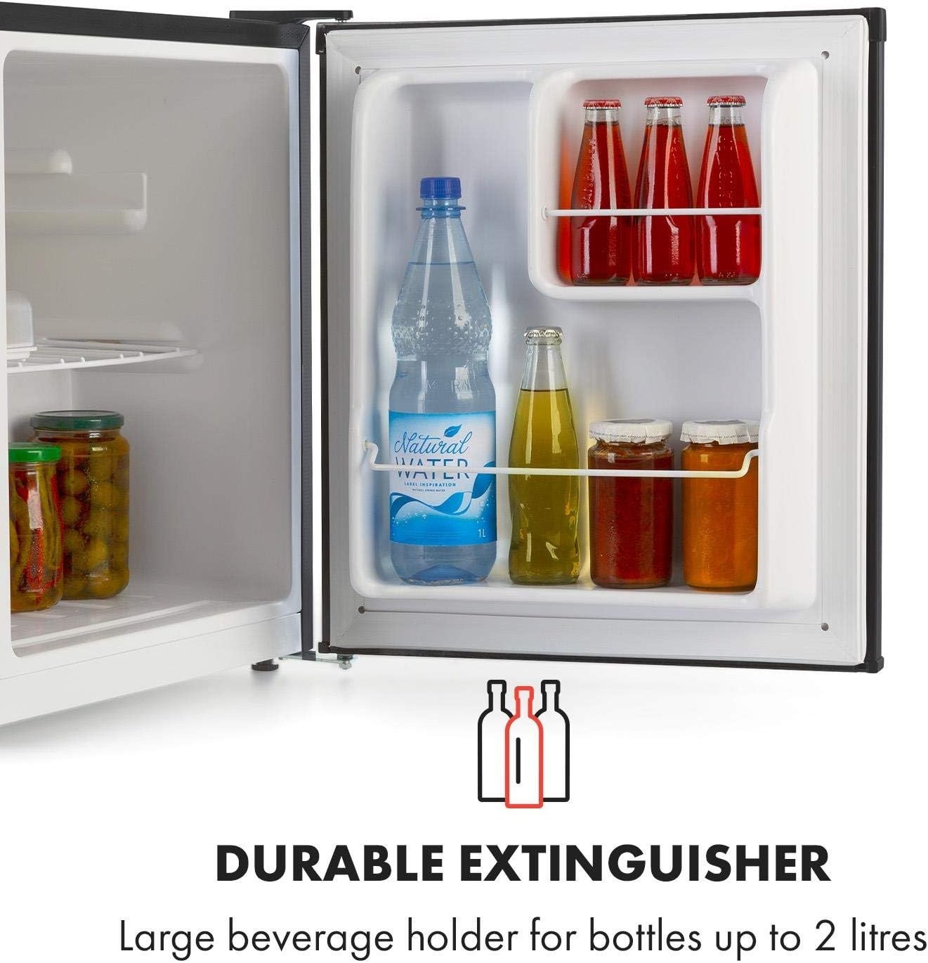 40L Neo White Mini Fridge Tabletop Cooler Eco-Friendly Space Saving
