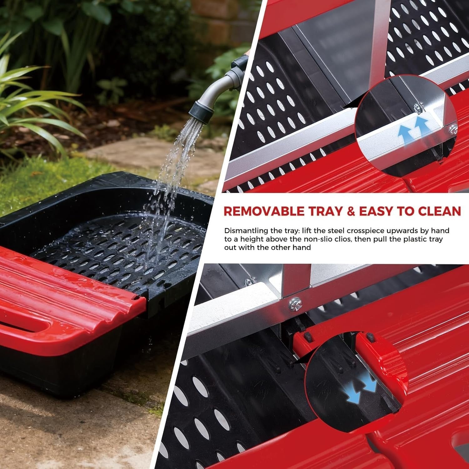 4 Chamber Galvanised Steel Chicken Nesting Box Pull Out Tray