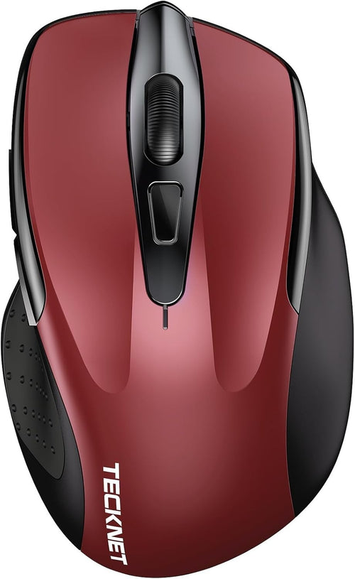 Silent Bluetooth Wireless Mouse 4800DPI Ergonomic Rechargeable Laptop PC