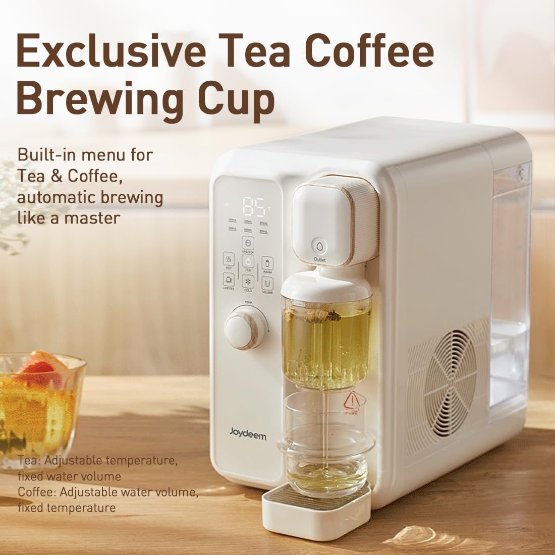 Instant Hot & Cold Water Dispenser Tea Coffee Maker Adjustable Temp 3.5L
