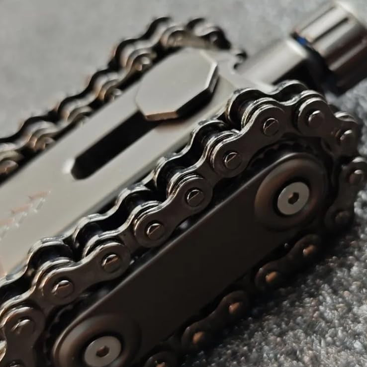 Tank Gyro Fidget Spinner Metal Chain Stress Relief EDC Desk