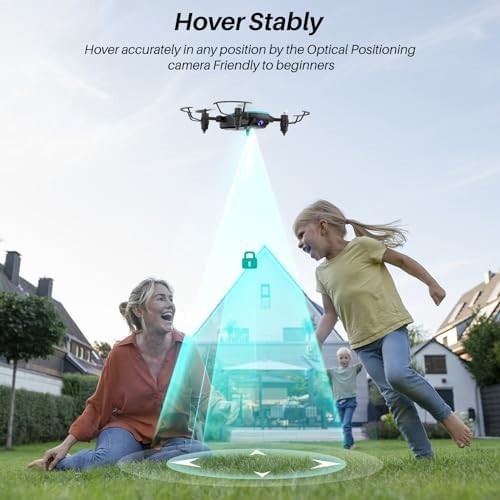720P HD Mini Drone Foldable Quadcopter WiFi Camera Altitude Hold Blue