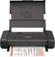 Portable Colour Inkjet Printer Black | Wi-Fi USB Compact Travel A4
