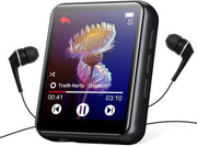 MP3 Player Bluetooth 5.0 Touch Screen 64GB HiFi FM Radio 128GB