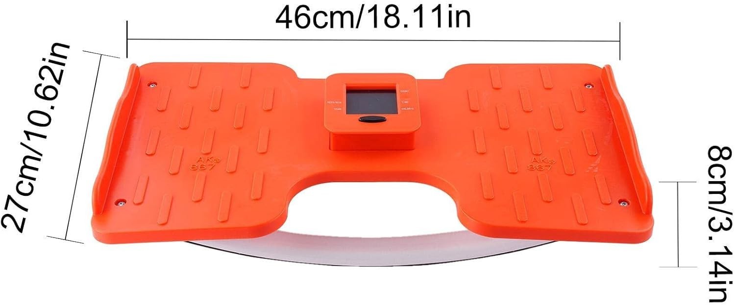 Portable Vibration Board Exercise Machine Whole Body Fitness 100kg