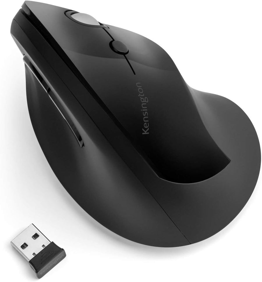 Vertical Ergonomic Wireless Mouse 4 Button 2.4GHz Comfort Grip