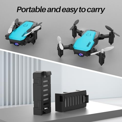 720P HD Mini Drone Foldable Quadcopter WiFi Camera Altitude Hold Blue
