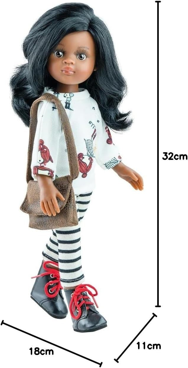 32cm Premium Vinyl Fashion Doll Soft Touch Collectible Play Gift for Kids