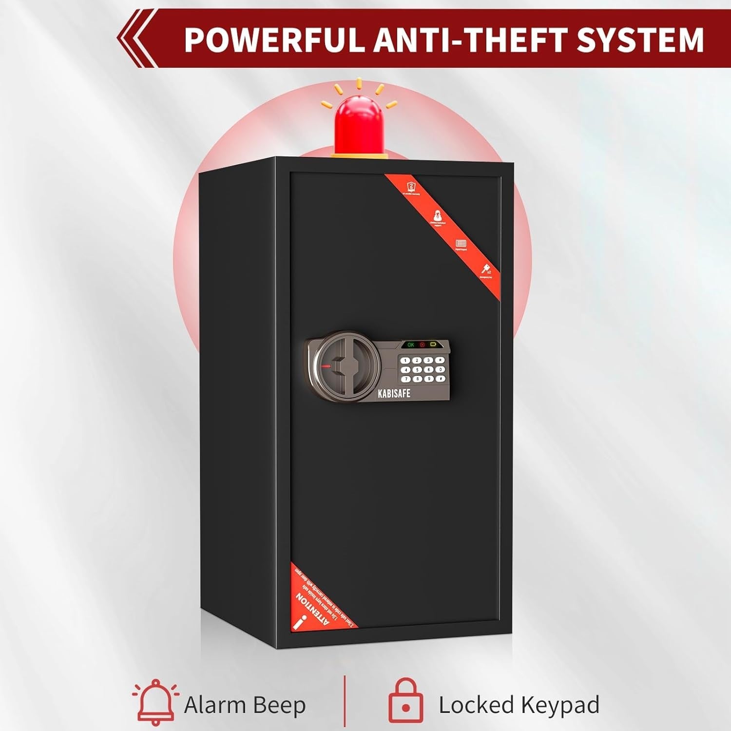 103L Large Digital Safe Box Security Cabinet Cash Document Jewelry