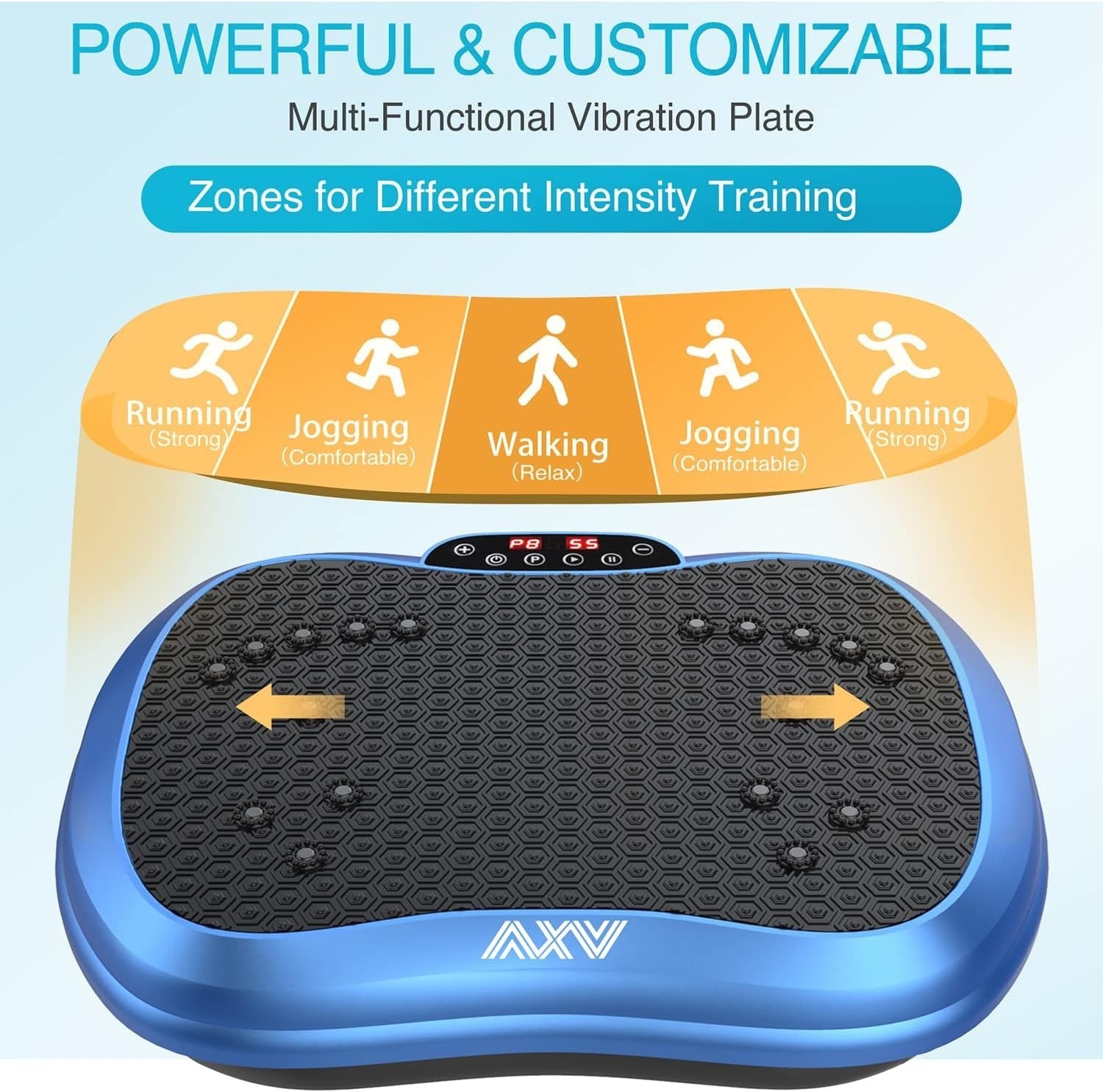 Whole Body Vibration Plate Fitness Platform Lymphatic Drainage