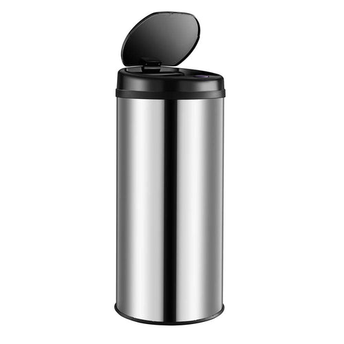 40L Motion Sensor Kitchen Bin Silver Undercounter Stainless