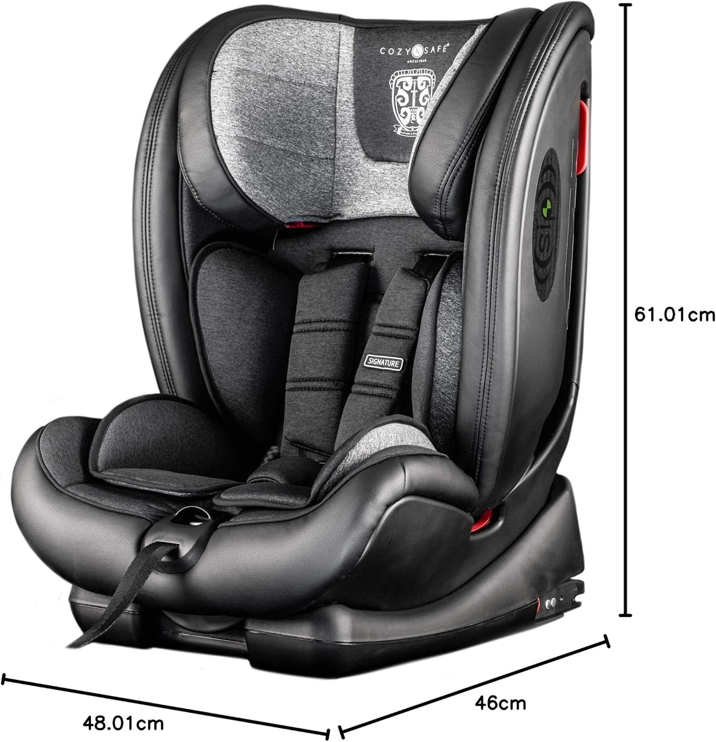 ISOFIX Child Car Seat Group 1 2 3 9–36kg 25kg Harness Reclining