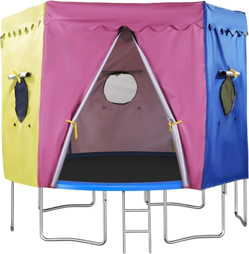 10FT Trampoline Tent Cover Waterproof UV Shade Outdoor Enclosure
