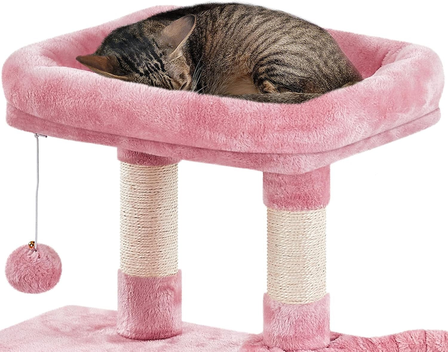 Cat Tree Tower 96cm With Condo Perch Scratching Posts Indoor Cat Activity