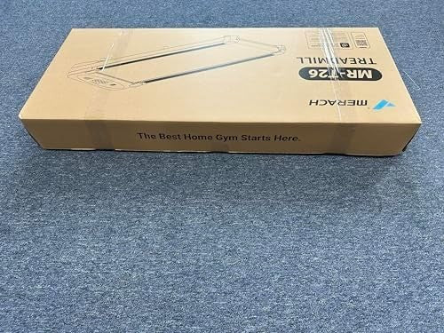Foldable Under Desk Walking Treadmill 6KM/H Home Office LED Remote