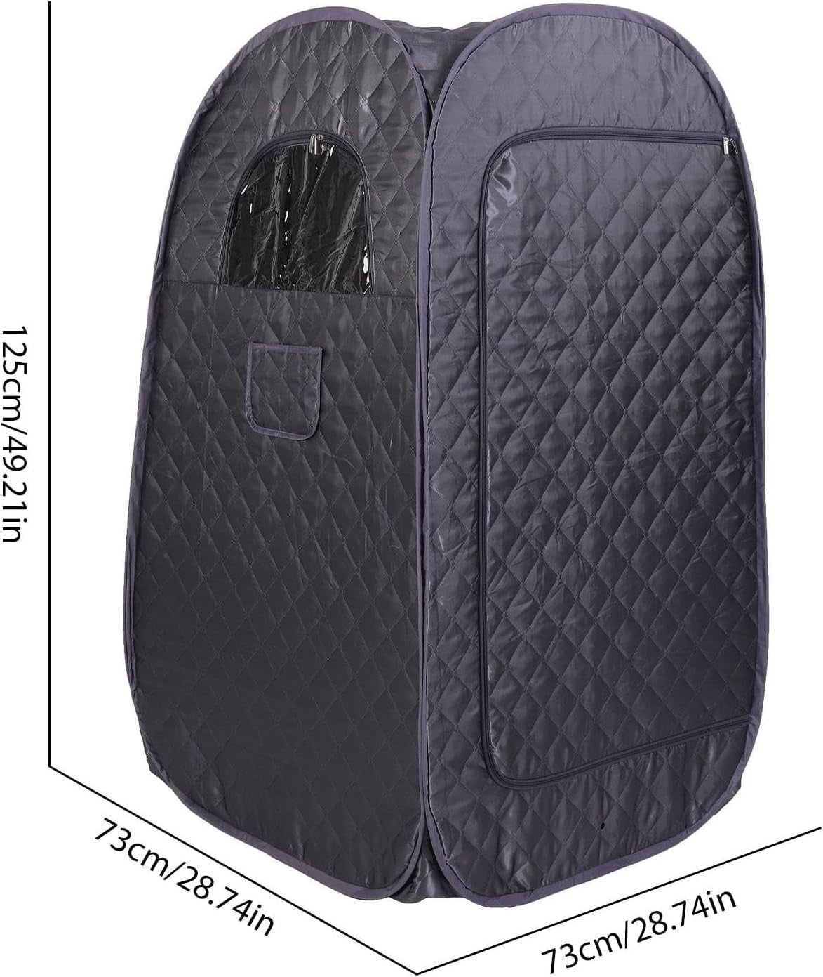 Portable Infrared Steam Sauna Tent Home Spa Pod 3L Generator Detox Slimming