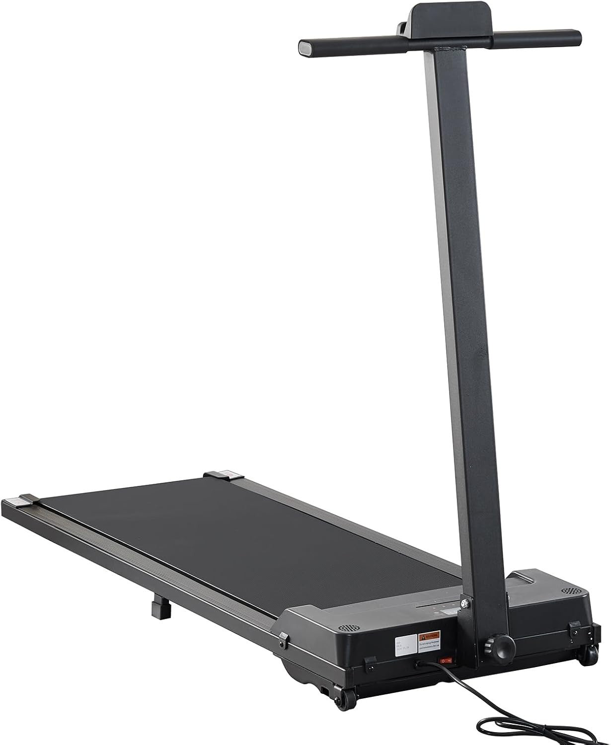 3-in-1 Under Desk Treadmill Folding Walking Running Machine Black