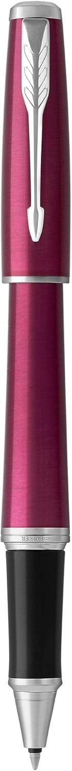 Luxury Vibrant Magenta Rollerball Pen – Fine Tip, Ergonomic, Gift Box