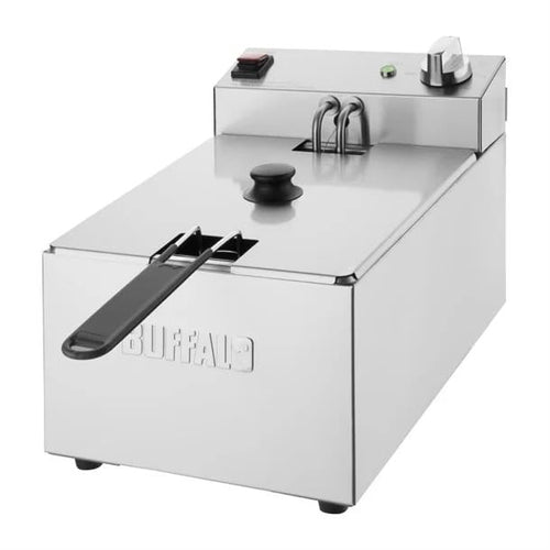 Commercial Electric Deep Fryer 5L 2800W Countertop Stainless Steel