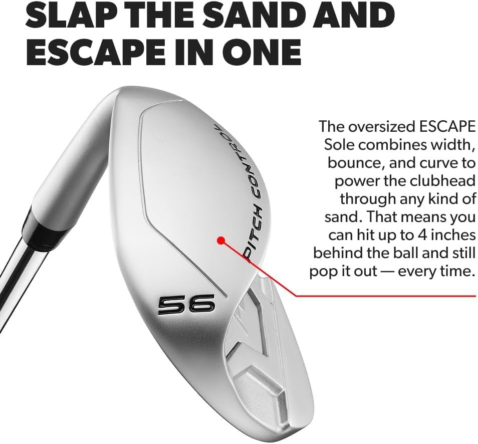56° Easy Pitch Golf Wedge No Chunking Any Lie Ambidextrous