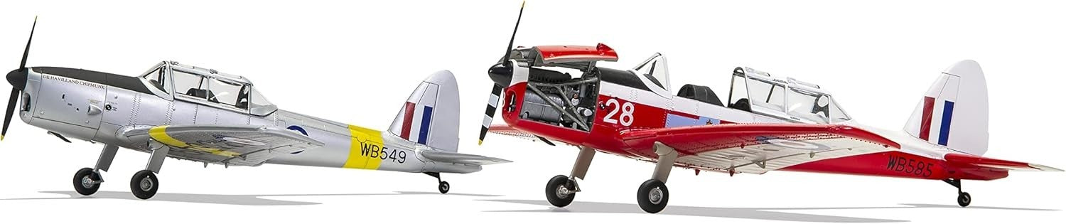 1:48 Chipmunk T.10 Model Kit Aircraft Plane Set Adults Kids Age 8+ Gift