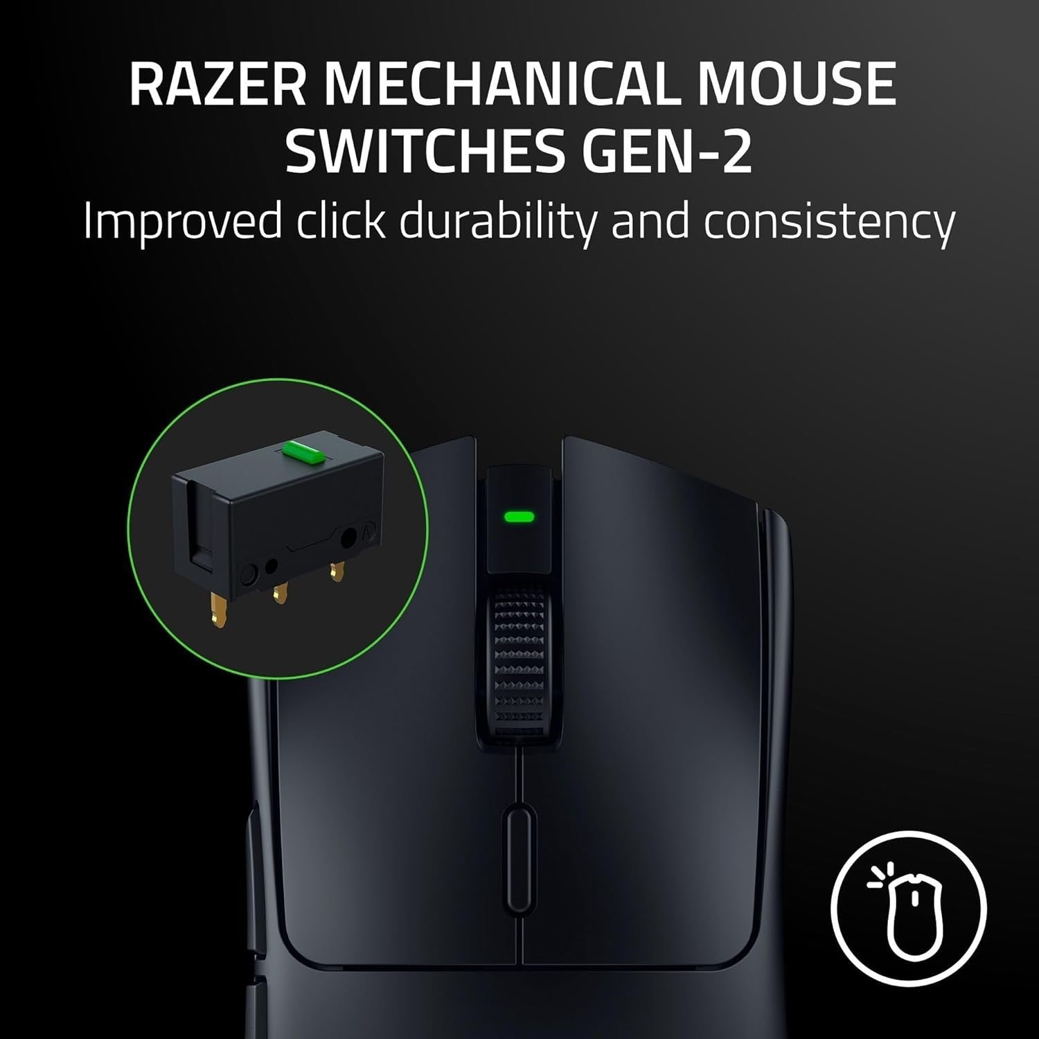 Pro Wireless Gaming Mouse Ultra Fast Sensor Long Battery Esports Performance