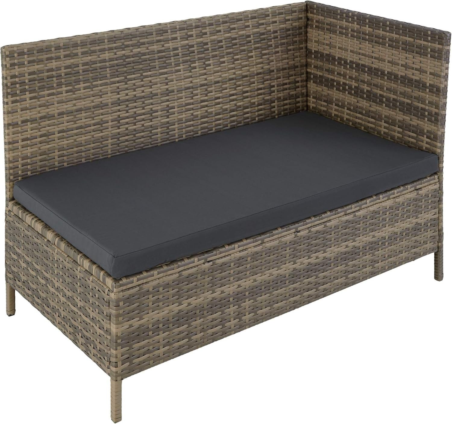 8 Seater Rattan Garden Sofa Set Outdoor Patio Furniture Cushions & Table