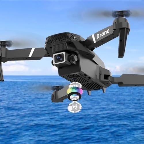 Neel Saanjh GPS Drone E88 Pro 4K Camera Foldable Quadcopter LED