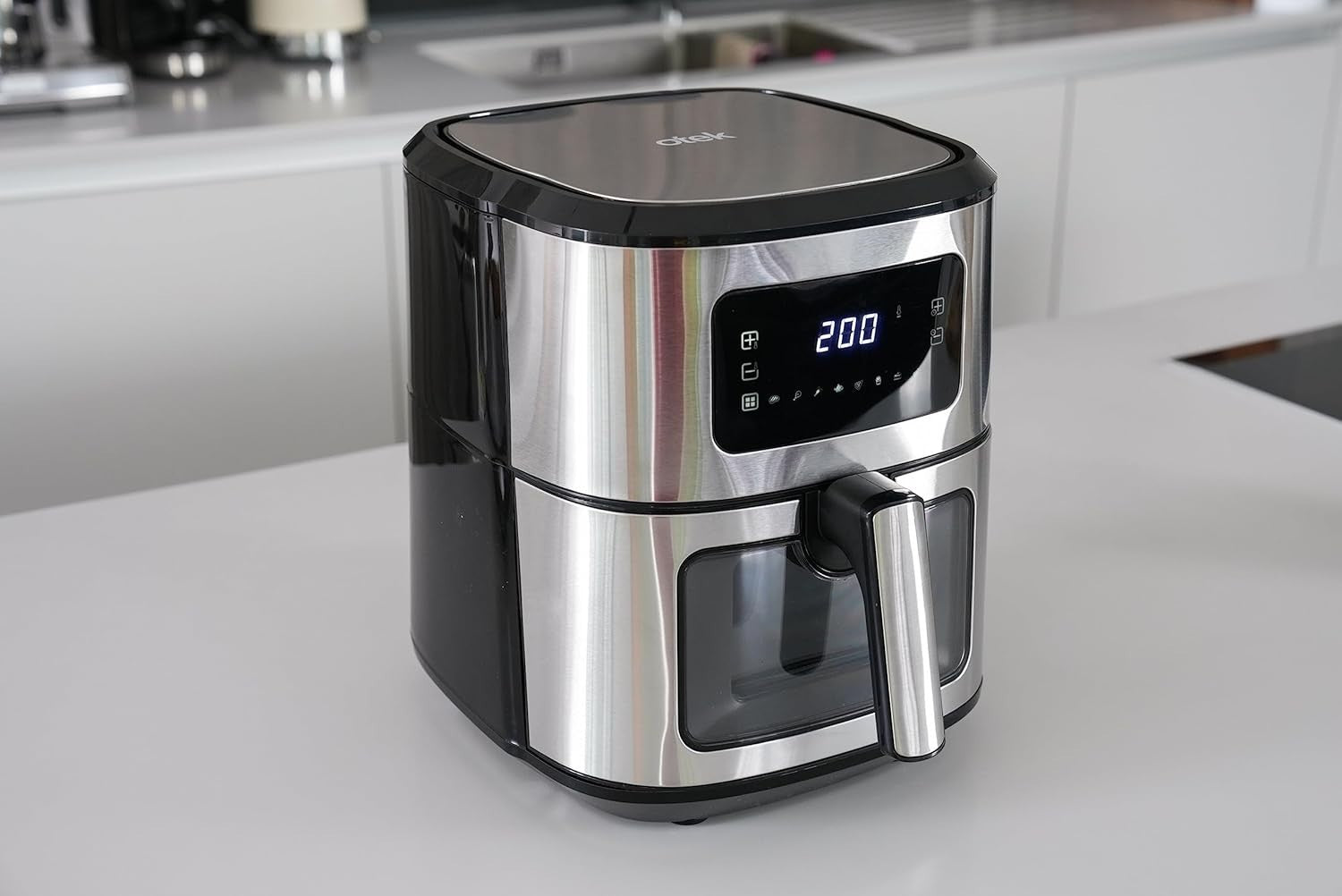 Air Fryer 6.5L 1700W Touchscreen Oil Free Low Fat Timer Temp Control
