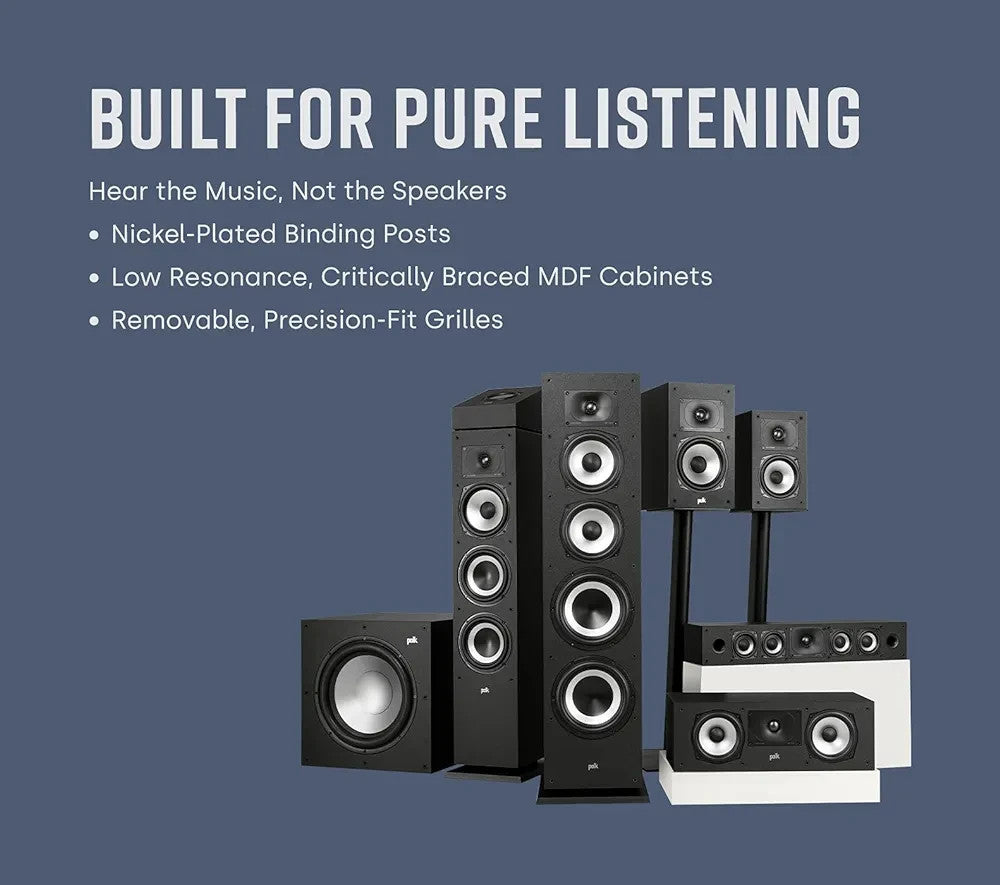 Dolby Atmos Height Speakers 3D Surround Sound Wall Mount Pair