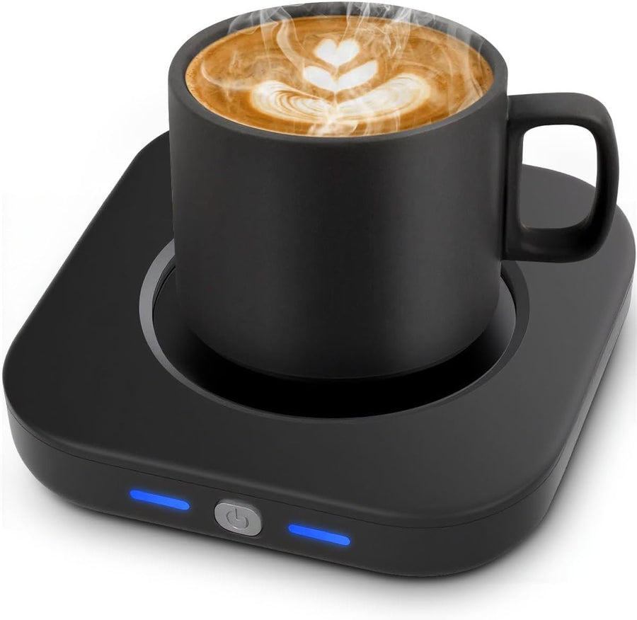 Electric Coffee Mug Warmer 24W 3 Heat Settings Auto Off
