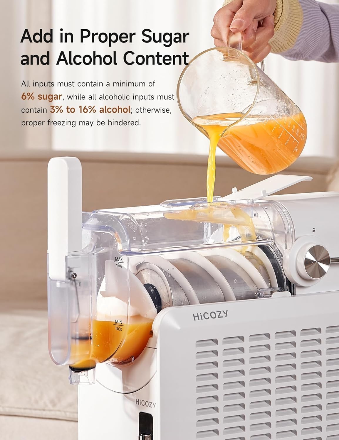 Slushie Maker Machine No Ice Needed Frozen Drink Maker Self Cleaning