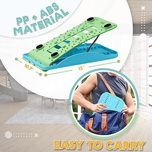 3-in-1 Adjustable Slant Board for Calf Stretch Foot Massage Plantar Fasciitis