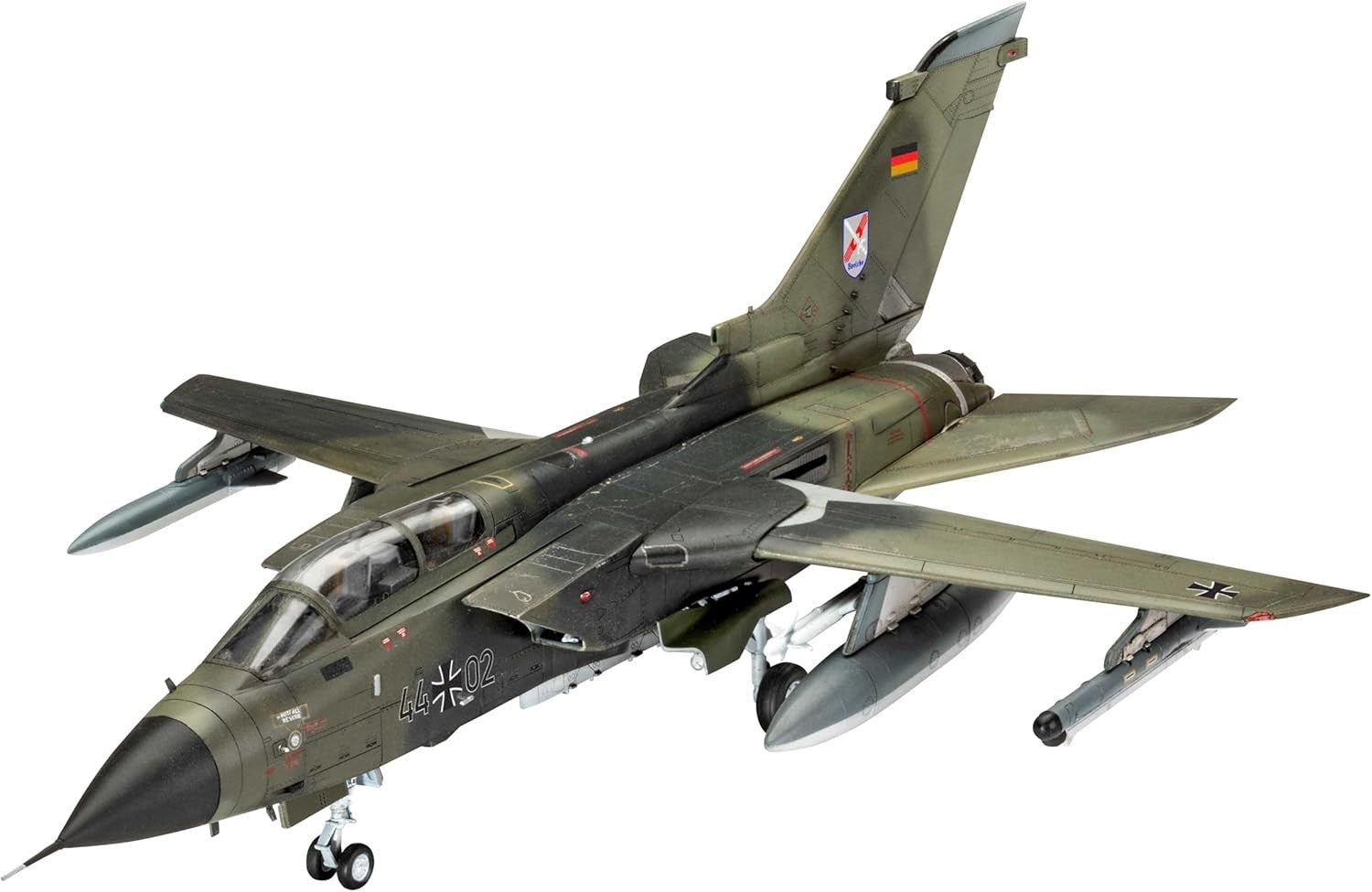 Tornado 50th Anniv 1:72 Twin Fighter Jet Model Kit RAF & Luftwaffe Unpainted