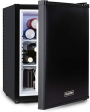 40L Mini Fridge Black Portable Cooler and Drinks Fridge Adjustable Shelves