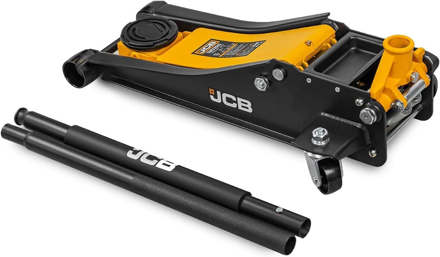 2.5 Ton Low-Profile Double-Pump Trolley Jack Quick Lift 75–505mm Heavy Duty
